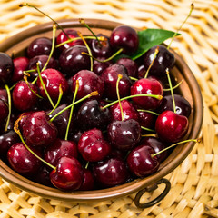 Cherries. Selective focus.