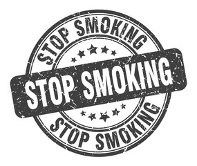 stop smoking stamp. stop smoking round grunge sign. stop smoking