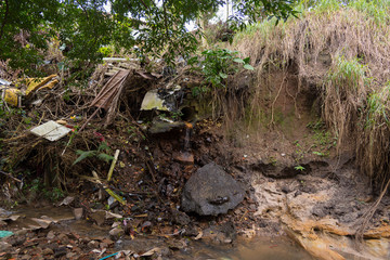 The creek and human pollution 10