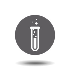 Test-tube icon vector. Simple vector illustration for graphic. EPS 10