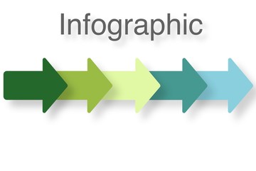 Business infographics desing template. Can be used for workflow layout, diagram, annual report, web design.