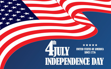 Independence Day American  flag 4 july.  Usa, American flag, fourth july, independence day.