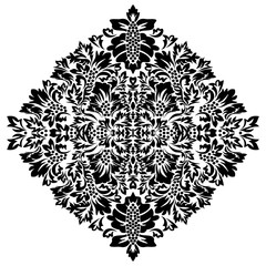 Fototapeta premium Islamic damask card for paper design. Vintage wallpaper.