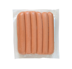 Pack of the sausages