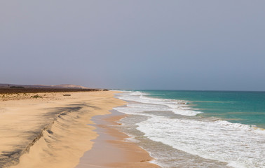 Ervatao beach of caretta turtles