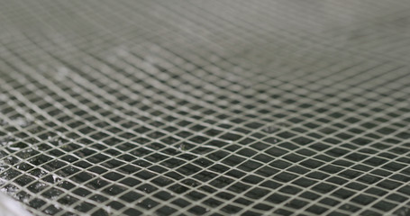 fiber grid to reinforce concrete countertop