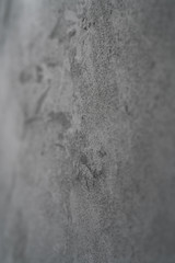 gray decorative concrete wall closeup