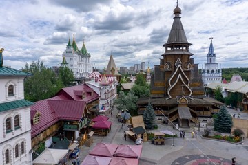  Moscow Izmailovsky. Souvenir market