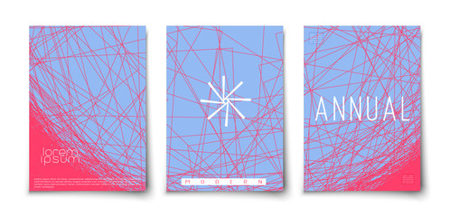Modern flat minimalistic geometric abstract covers