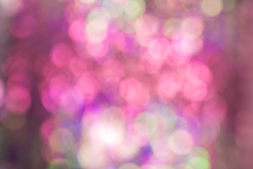 Abstract blur sequin dress color bokeh light