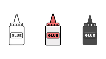 Glue vector icon sign symbol