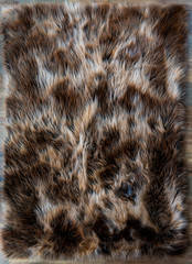 Fur carpet high resolution natural texture