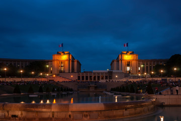 france. palais de chaillot. paris