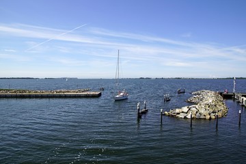 Hafen von Wiek auf Rügen