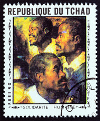Three Negroes by Rubens (Chad 1969)