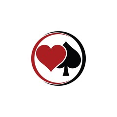 Poker Club Logo Design for Casino Business, Gamble, Card Game, Speculate, etc