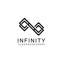 infinity logo and symbol icons app