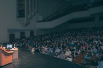 business conference in a modern business center.