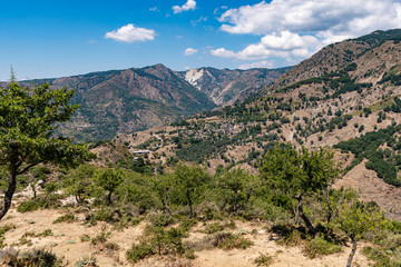 view of mountains