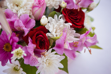 live interior flowers, balloons, candy bar, photo zone, party decorations