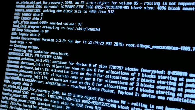 Code 2.2 Loging loading OS X system process BLUE