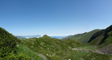 randonn&eacute;e vers Esquierry