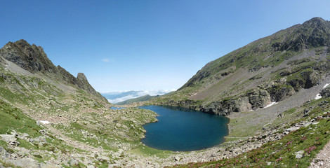 Fototapeta na wymiar Lac Nère