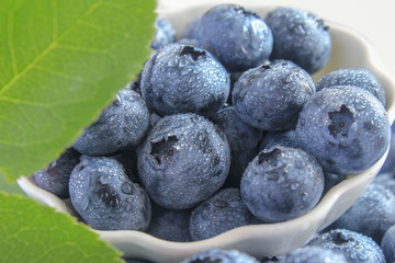 Blueberries in a bowl