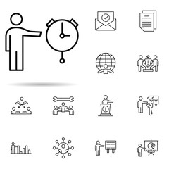 Date, hour icon. Universal set of professional seo for website design and development, app development
