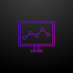 Monitoring outline nolan icon. Elements of security set. Simple icon for websites, web design, mobile app, info graphics