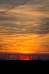 A beautiful sunset in Florida's panhandle