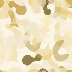 Camouflage Seamless Pattern. Military Camouflage