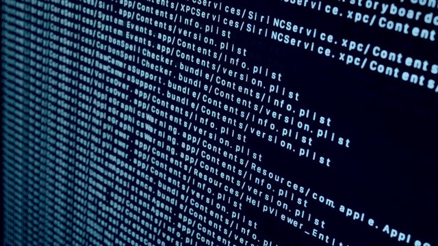 Big Data 2.5 Searching Process in Big Data Array Blue