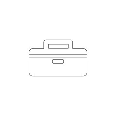 tool bag icon. Element of web for mobile concept and web apps icon. Outline, thin line icon for website design and development, app development