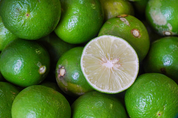 Green lemons are good to eat.