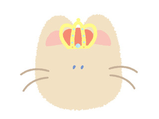 ウサギちゃん　王様