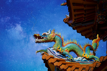 Fototapeta premium Zizhu Temple or Purple Bamboo Temple Kaohsiung Taiwan, ROC