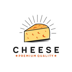 Cheese simple logo design inspiration