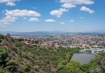 Landscape view of San Miguel de Allende Mexico
