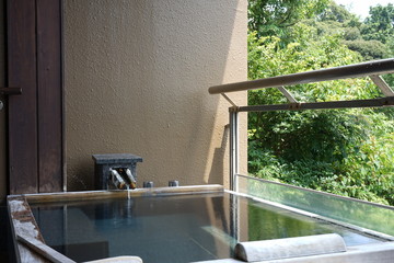 客室露天風呂