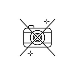 No photos, airplane, airport icon. Element of airport line color icon