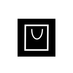 Shopping Bag icon vector symbol illustration