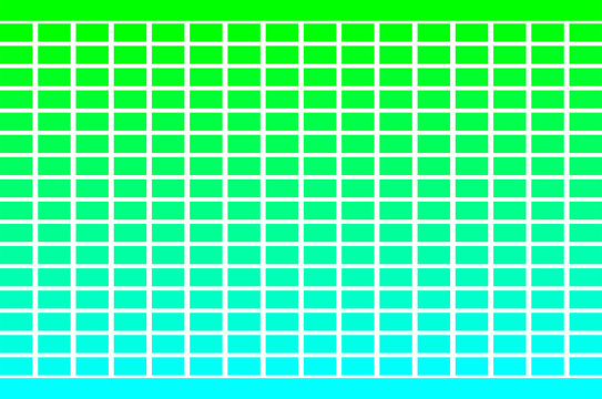 RGB Colour Picker: Green to Cyan [Includes instruction on how to add these swatches to another Illustrator document]