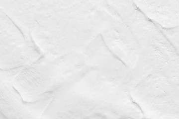 Fototapeta premium Texture of old white concrete wall background