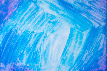 blue crayon scribble texture. abstract of crayon background.