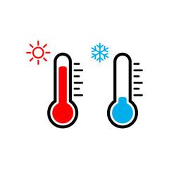 Thermometer symbol icon vector illustration