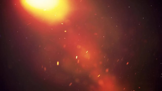 Fire Dust Particle seamless background