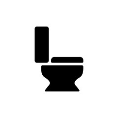 Toilet symbol icon vector illustration