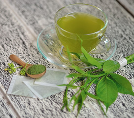 Tea .Gumnema inodorum (Lour.) Decne., Drug treatment for diabetes
