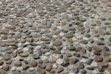 gravel stone floor, Backgrounds and textures 